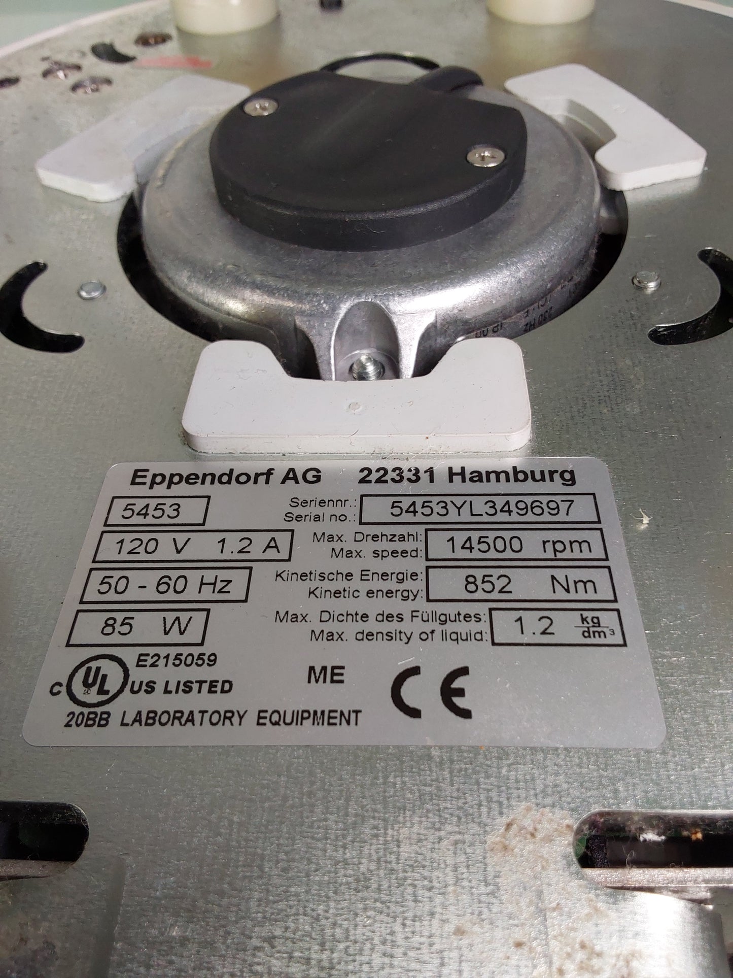 Eppendorf AG Mini Spin Plus 5453 Centrifuge, 22331 Hamburg