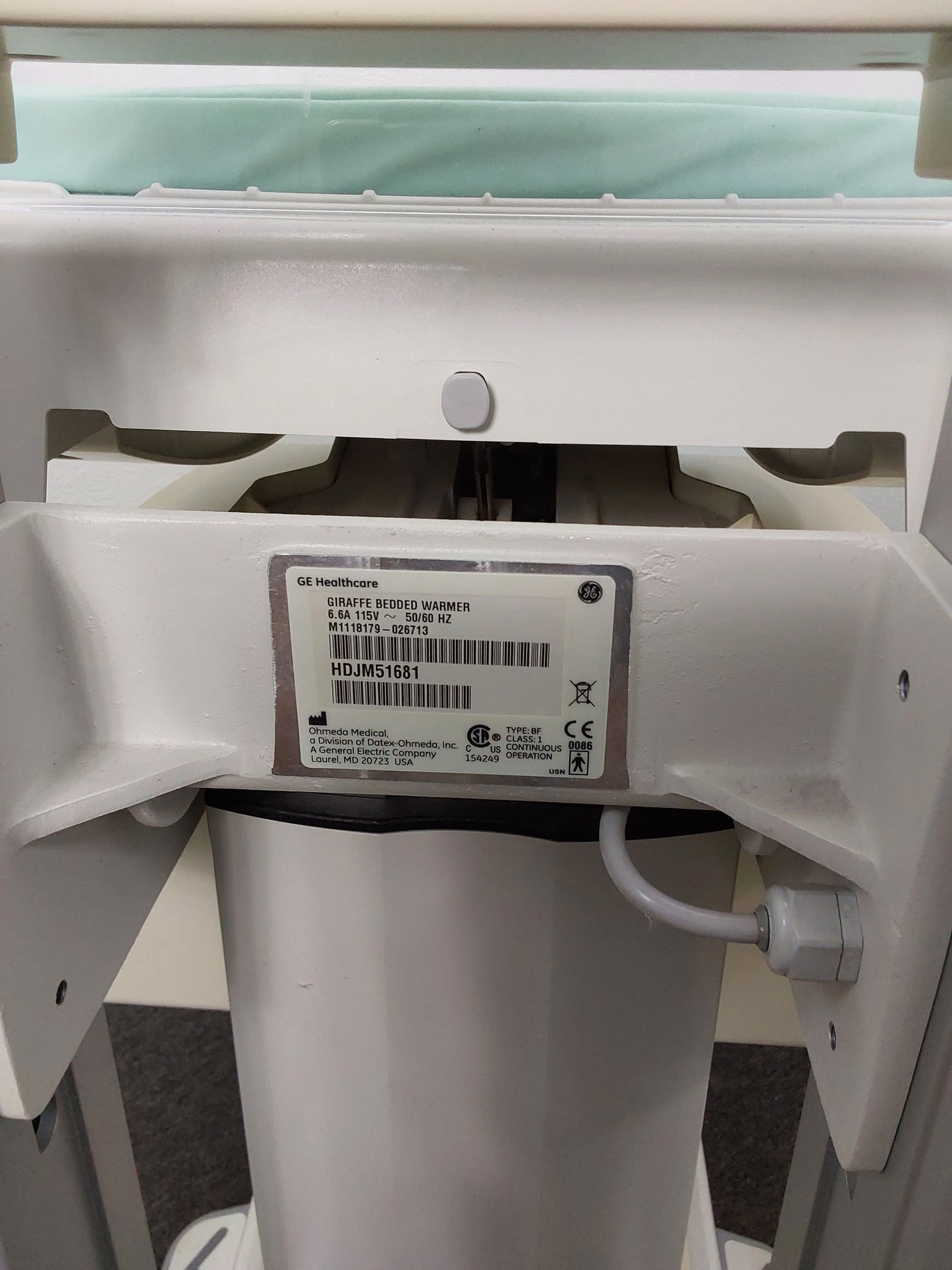 GE Giraffe Bedded Warmer Ref M1118179-026713