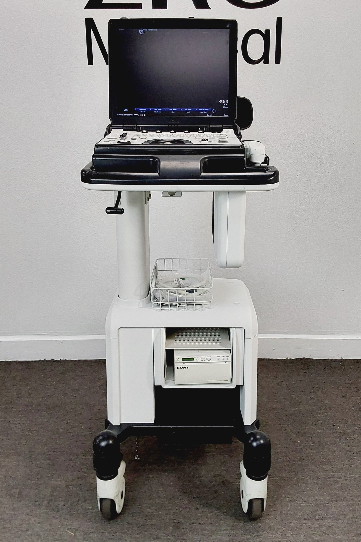 GE LOGIQ E Ultrasound w/ 9L-RS Transducer
