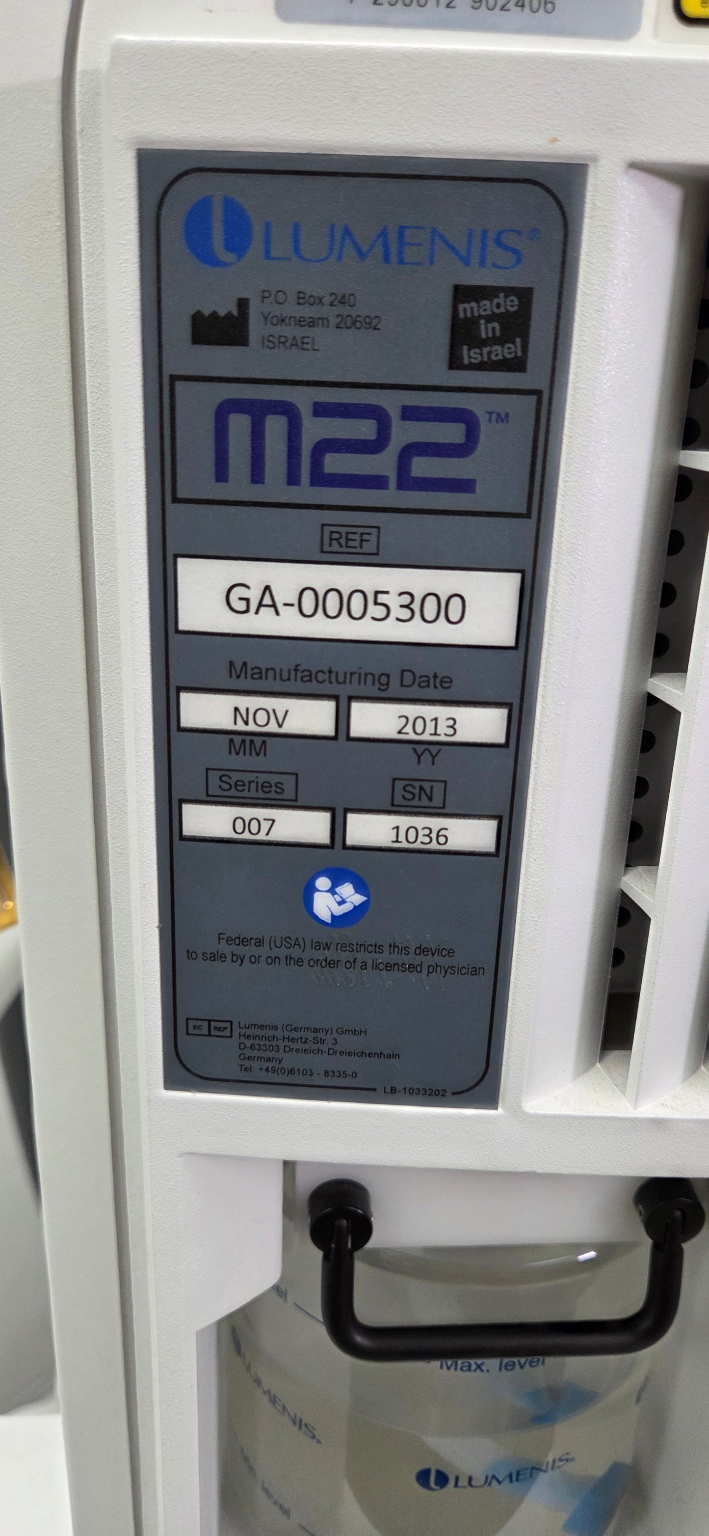 Lumenis M22 IPL ResurfX