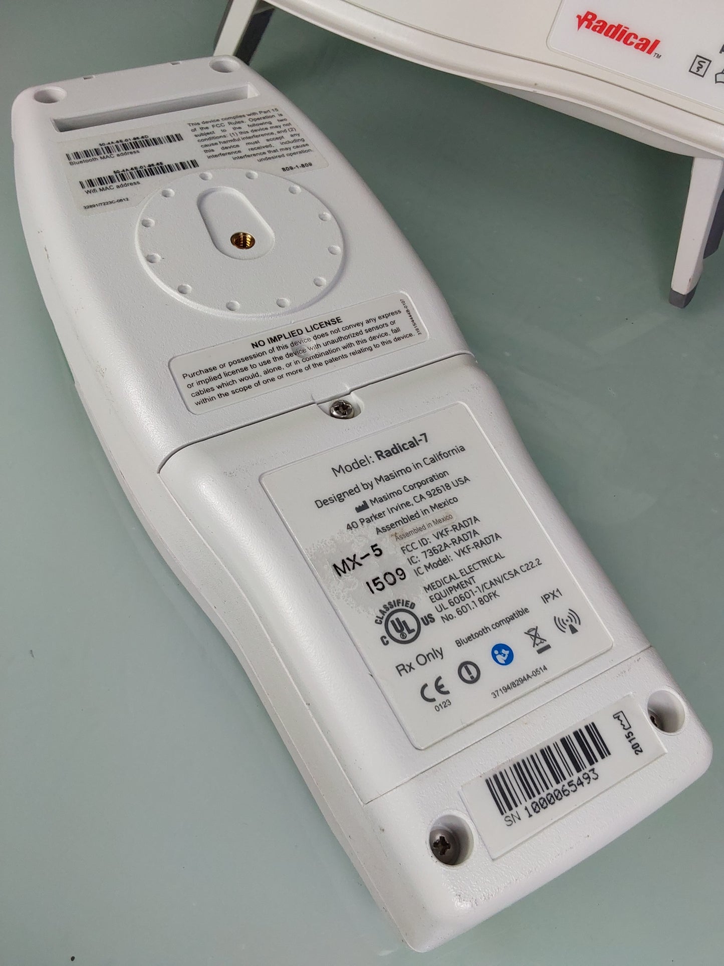 MASIMO Rainbow Radical-7 Oximeter - Pulse