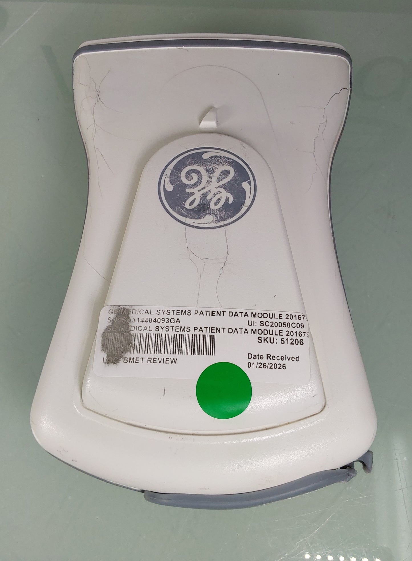 GE Patient Data Module Ref 2016793-003