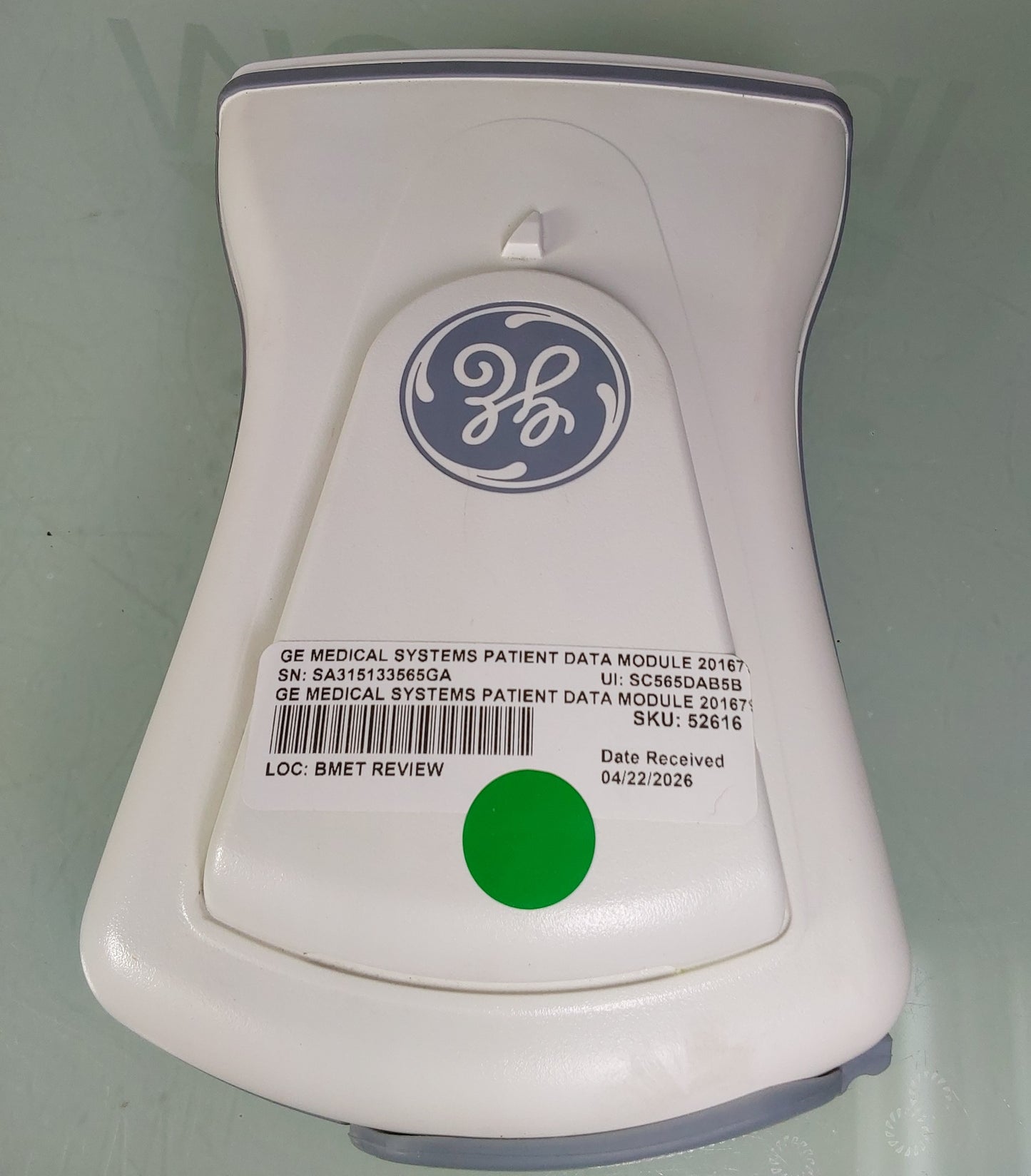 GE Patient Data Module Ref 2016793-003