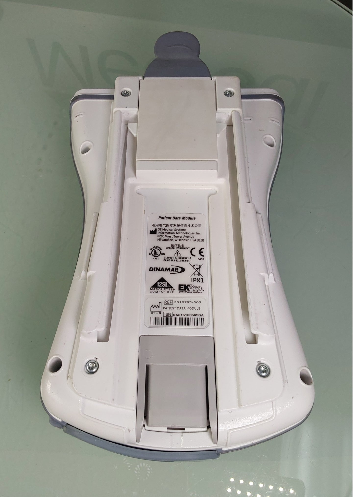 GE Patient Data Module Ref 2016793-003