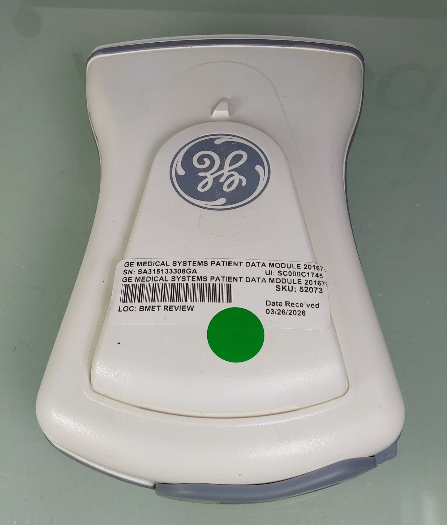 Patient Data Module Ref 2016793-003