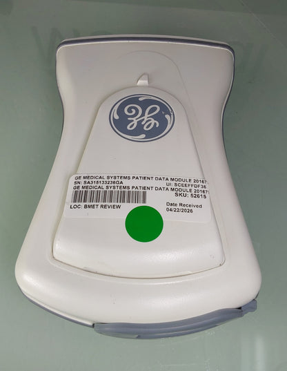 GE Patient Data Module Ref 2016793-003
