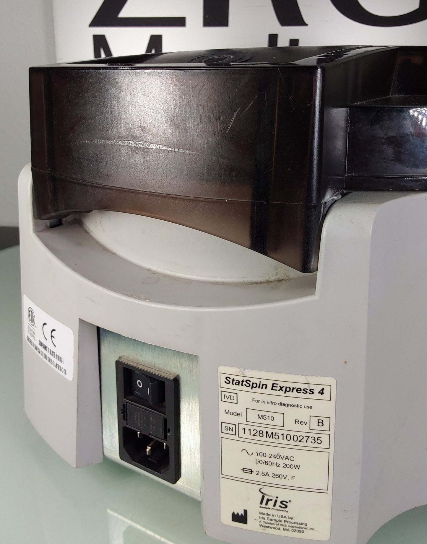 Iris Sample Processing M510 StatSpin Express 4 Centrifuge