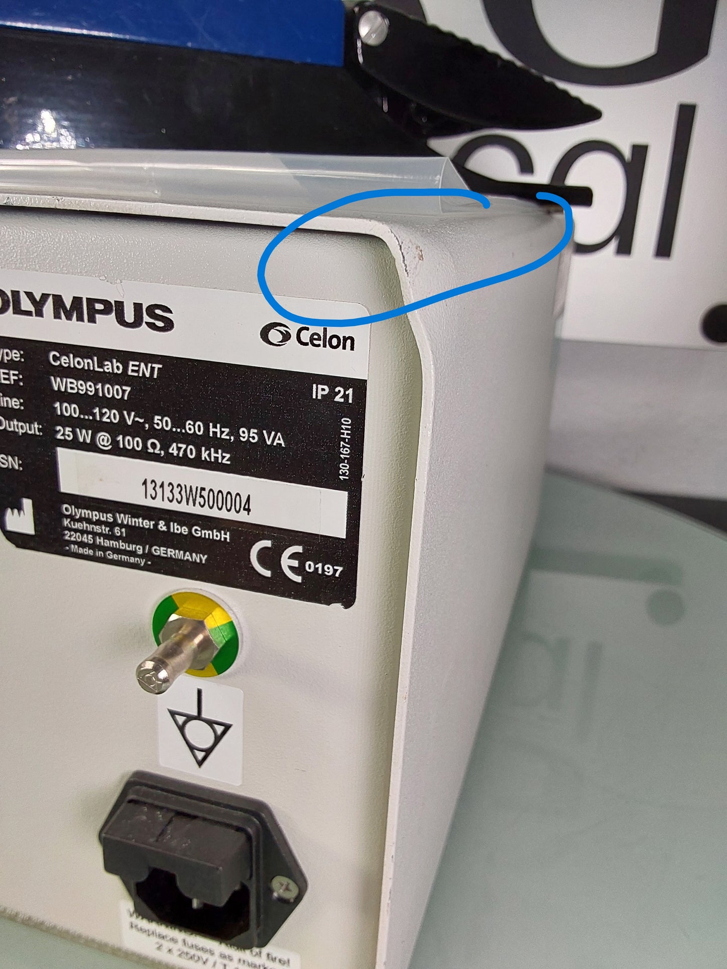 Olympus CelonLab ENT Ref WB991007
