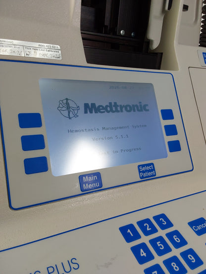 Medtronic HMS PLUS 30514 Hemostasis Management System
