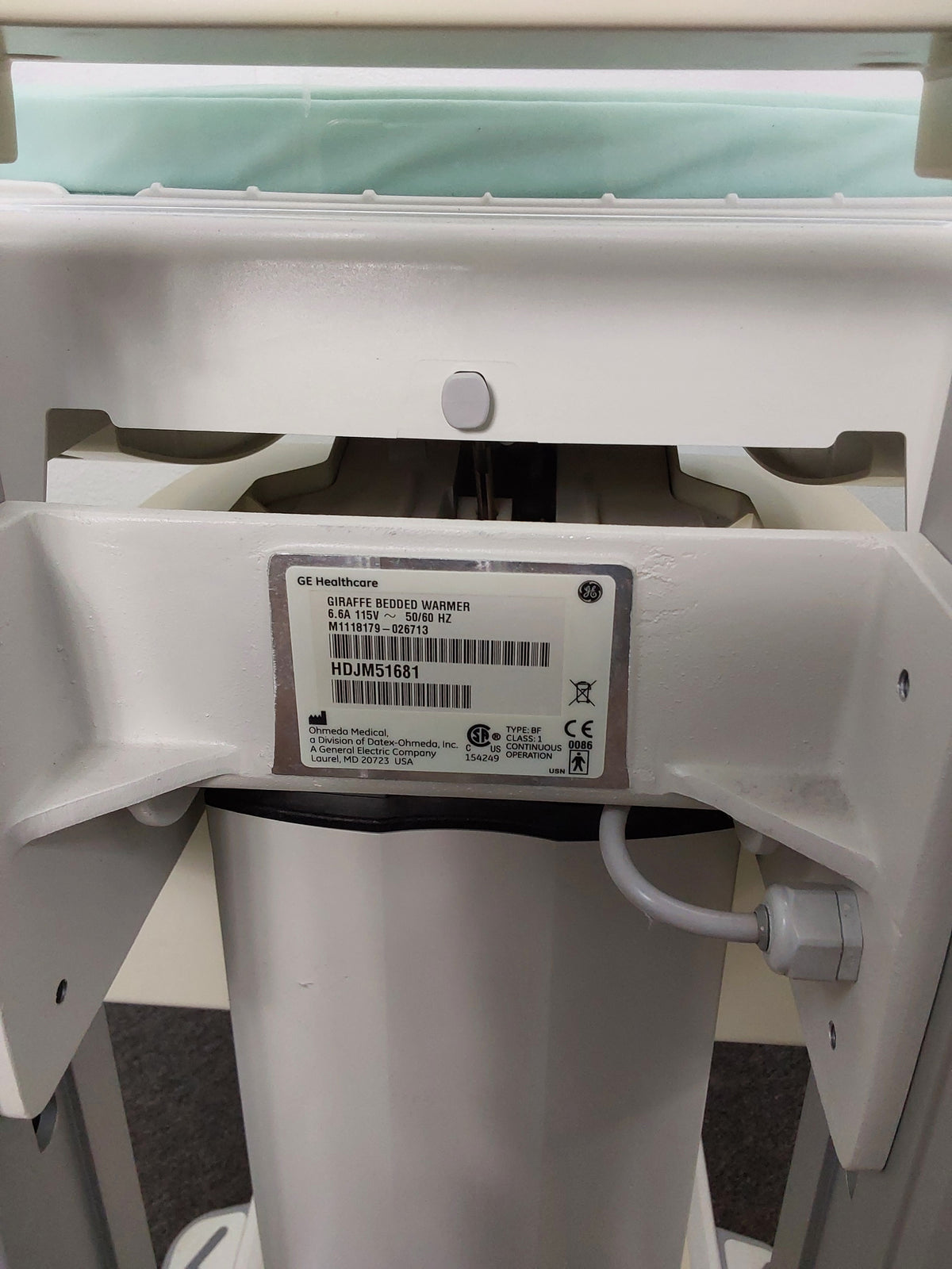 GE Giraffe Bedded Warmer Ref M1118179-026713
