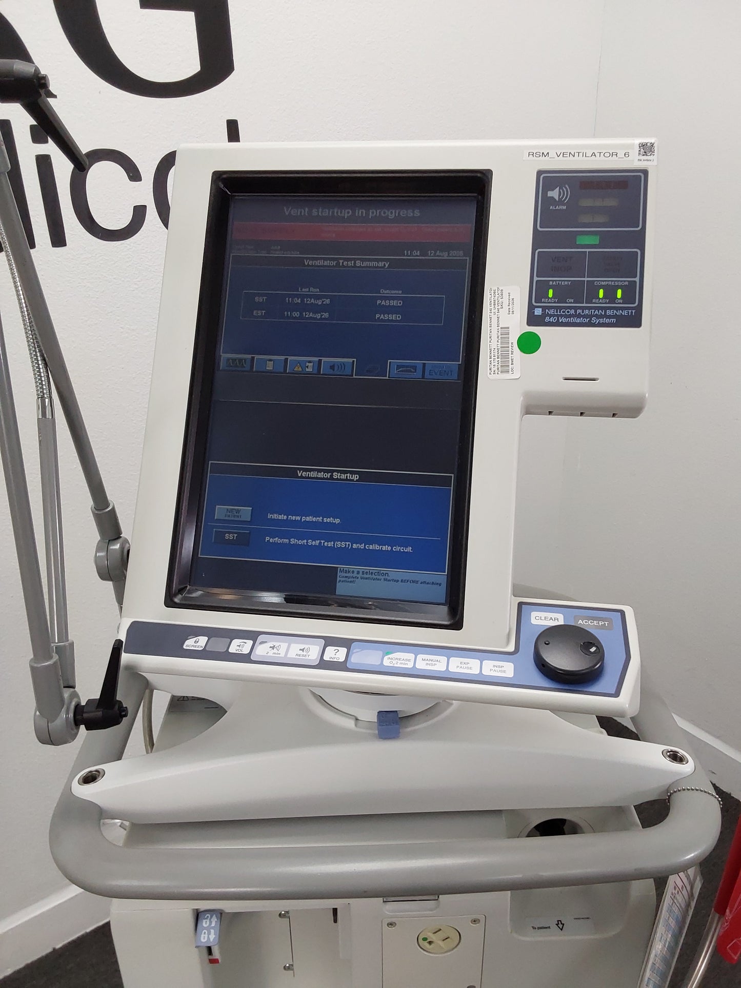 Puritan Bennett 840 Ventilator System