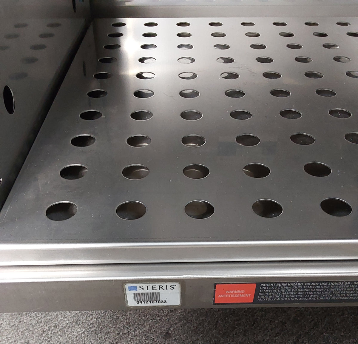 Steris Amsco Single Compartment Warming Cabinet