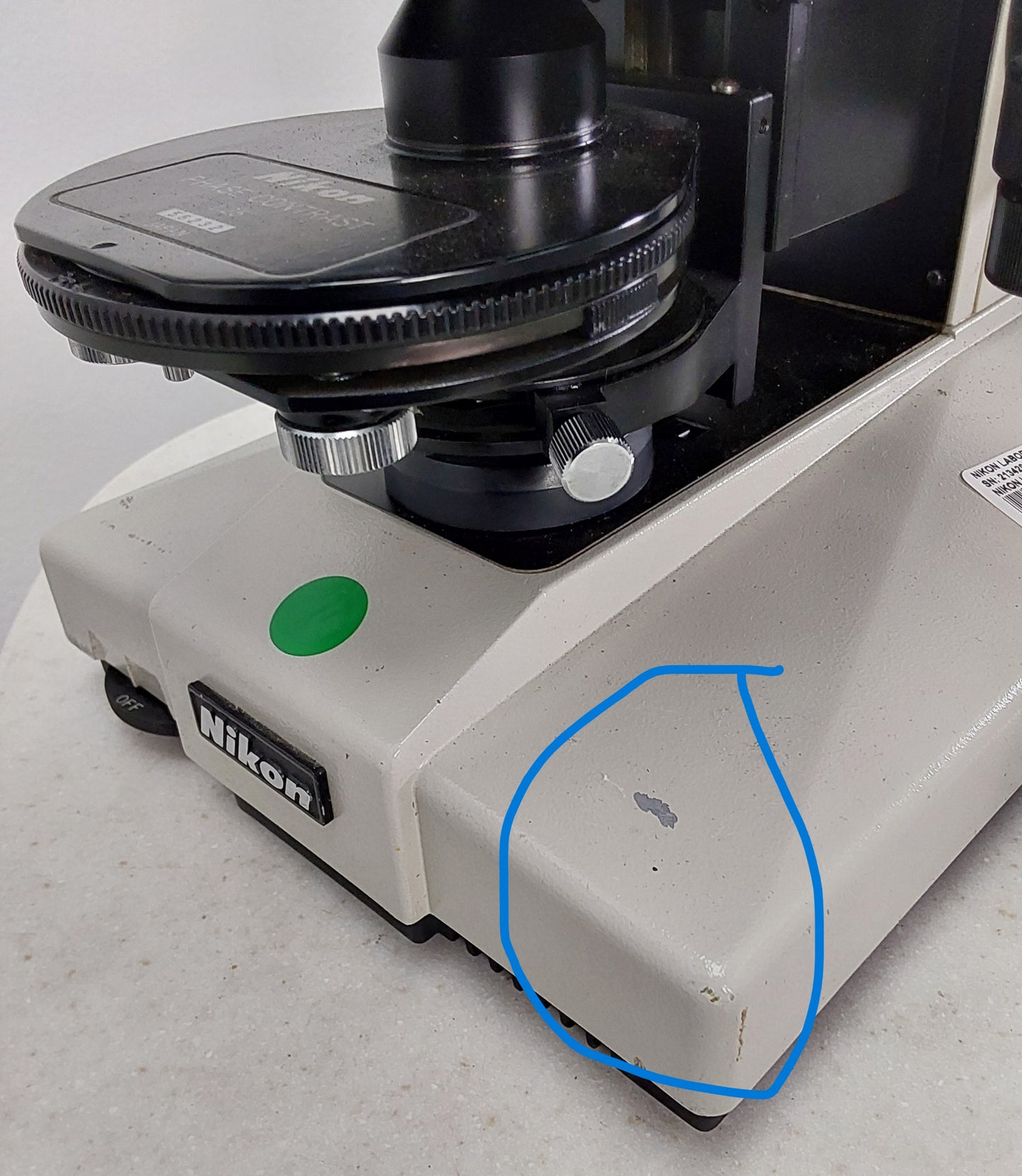 Nikon Labophot Mircosope w/ HBO 100W Power Supply