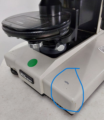 Nikon Labophot Mircosope w/ HBO 100W Power Supply