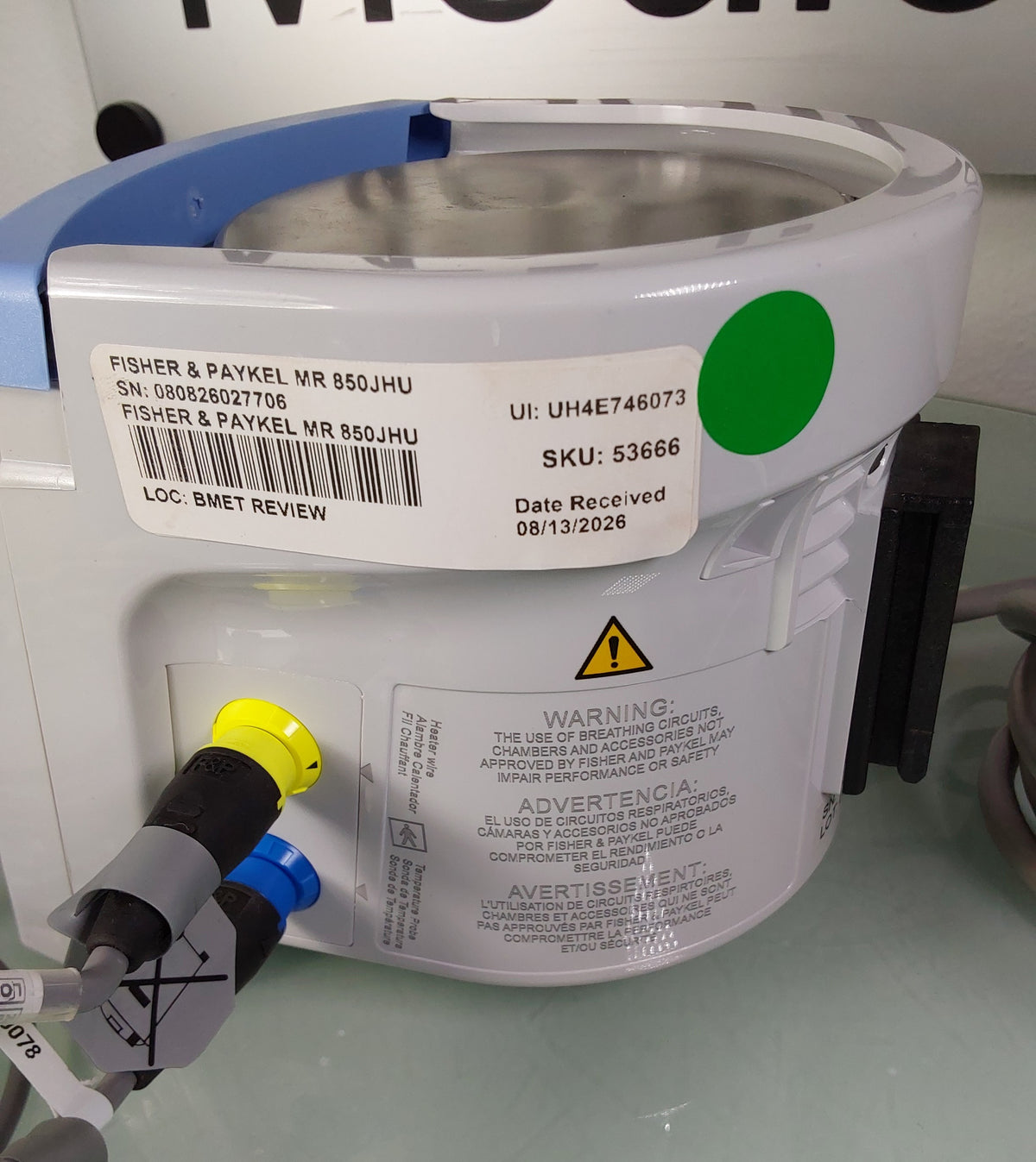 Fisher & Paykel 850 Respiratory Humidifier