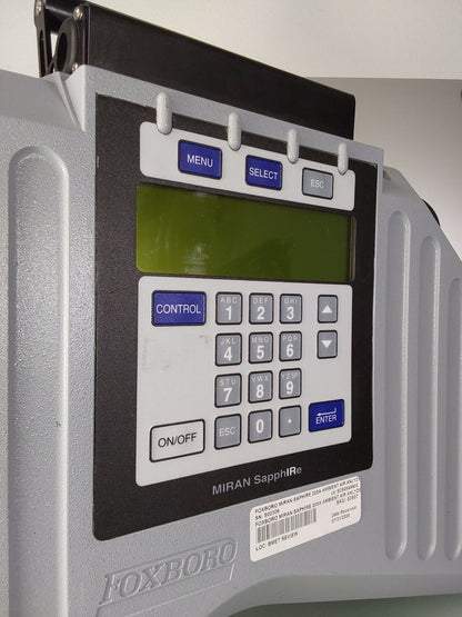 FOXBORO 205A Miran Sapphire Ambient Air Analyzer