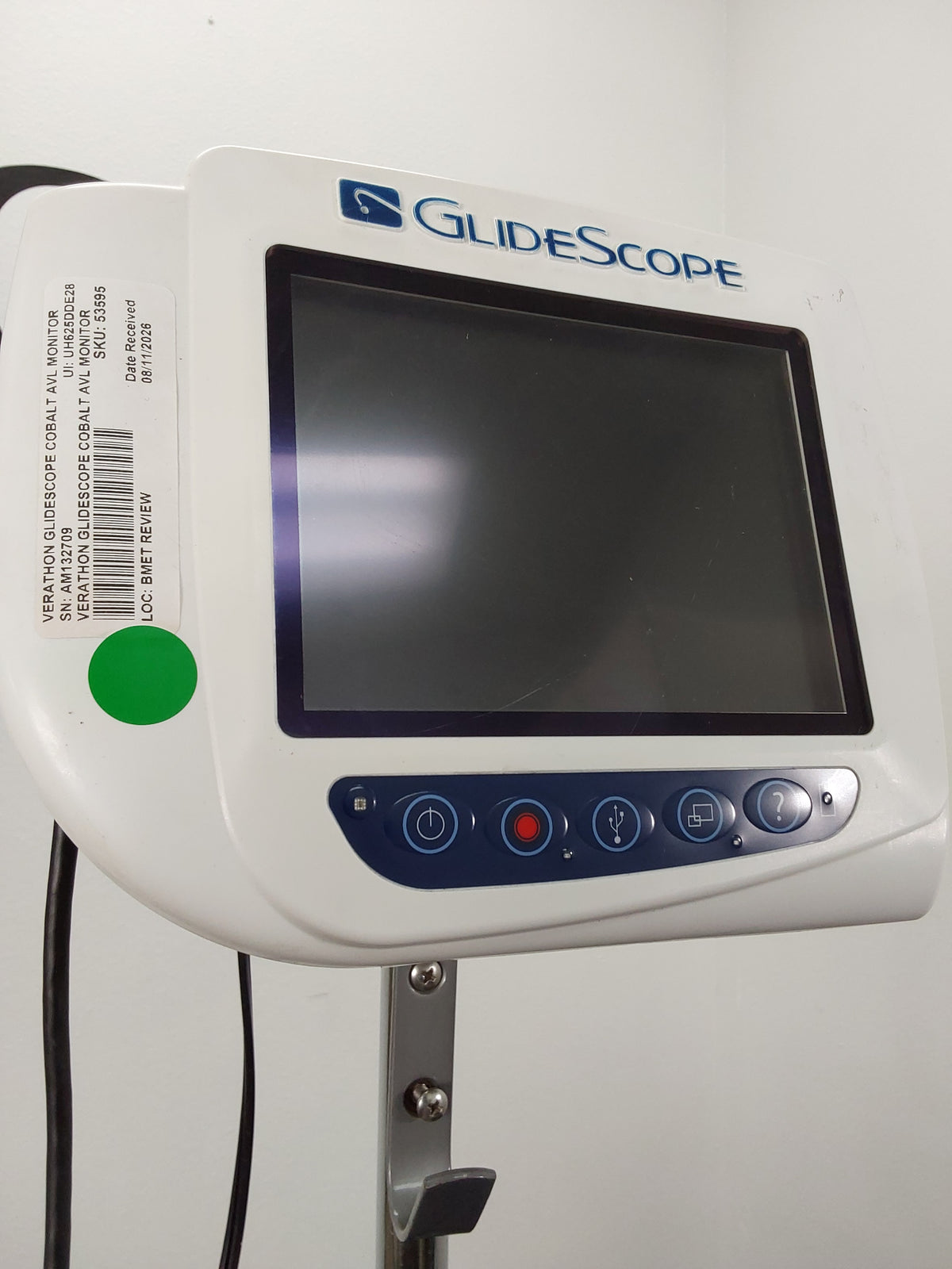 Verathon GlideScope Cobalt AVL Monitor