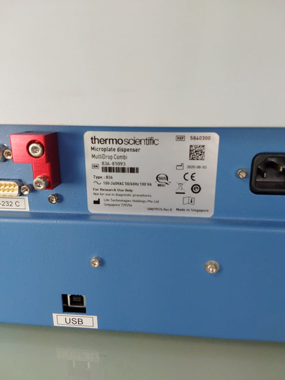 Thermo Scientific Multidrop Combi Type 836 Microplate Dispenser