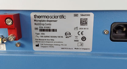 Thermo Scientific Multidrop Combi Type 836 Microplate Dispenser