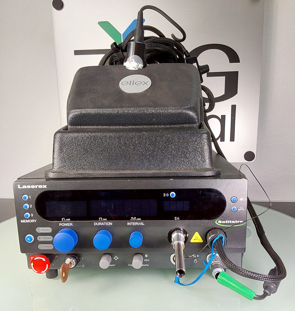 Ellex Medical Solitaire Laserex LP4532 Ophthalmic Laser System