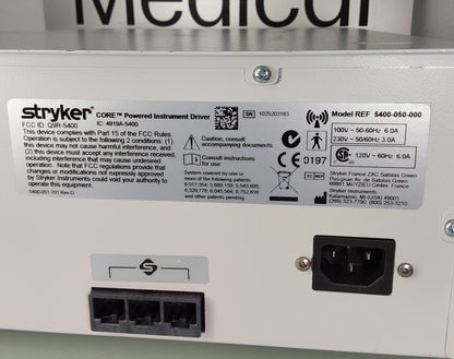 Stryker CORE Powered Instrument Driver 5400-050-000