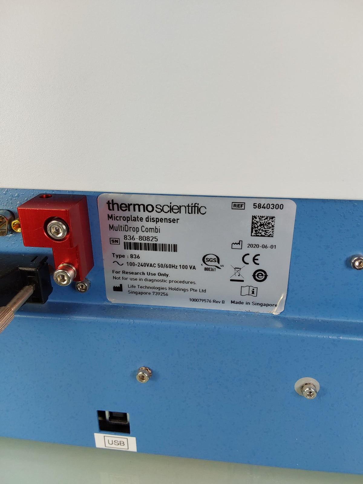 Thermo Scientific Multidrop Combi Type 836 Microplate Dispenser