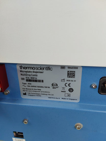 Thermo Scientific Multidrop Combi Type 836 Microplate Dispenser
