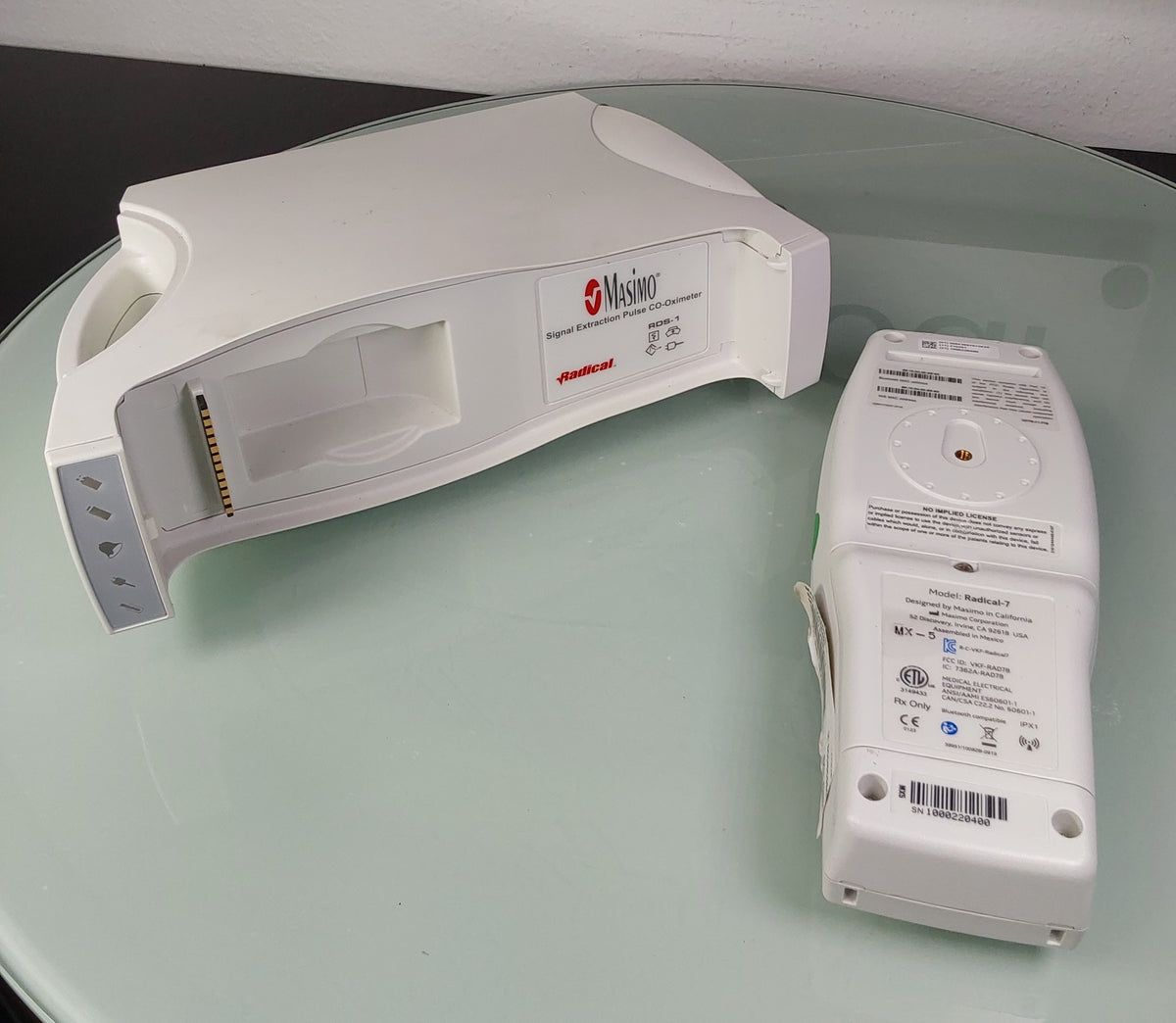 Masimo SET Rainbow Radical-7 Pulse CO-Oximeter