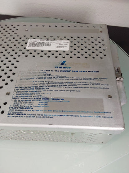 Zimmer 7701 Skin Graft Mesher