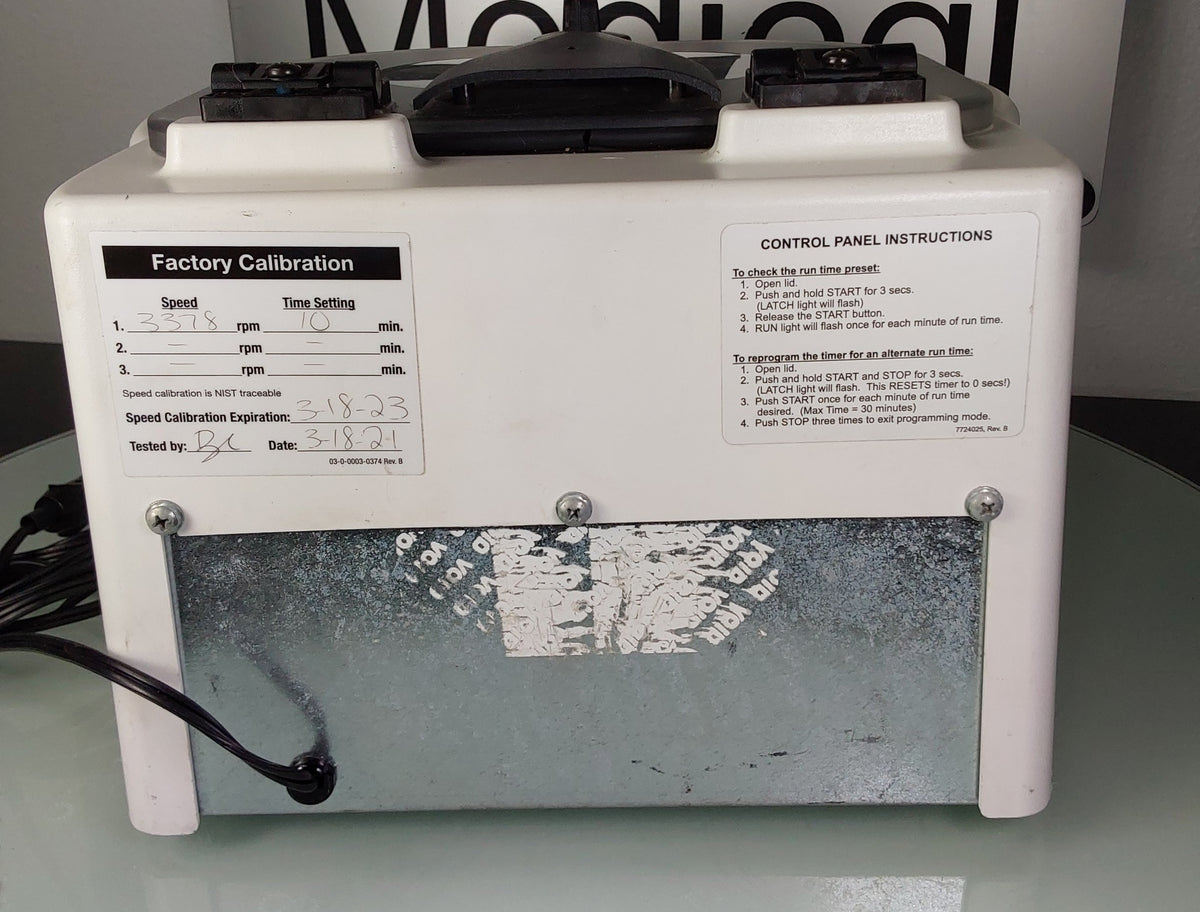 Drucker Diagnostics 642M Mobile Centrifuge
