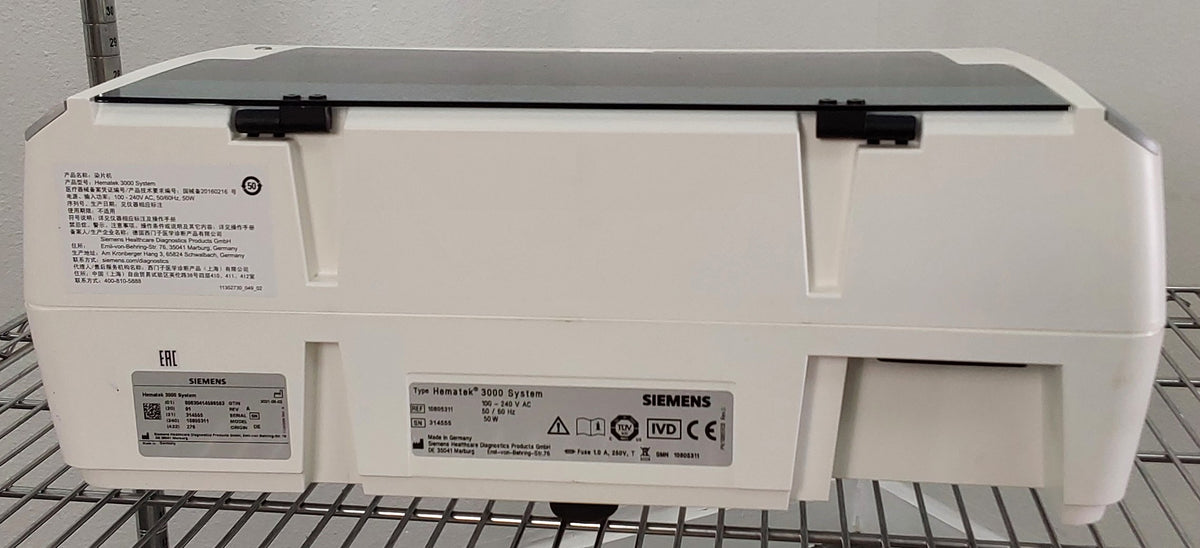 Siemens Hematek 3000 System