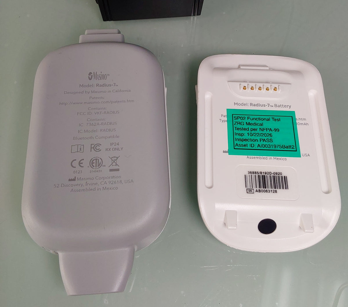 Masimo Radius-7 Wearable Pulse CO‑oximeter
