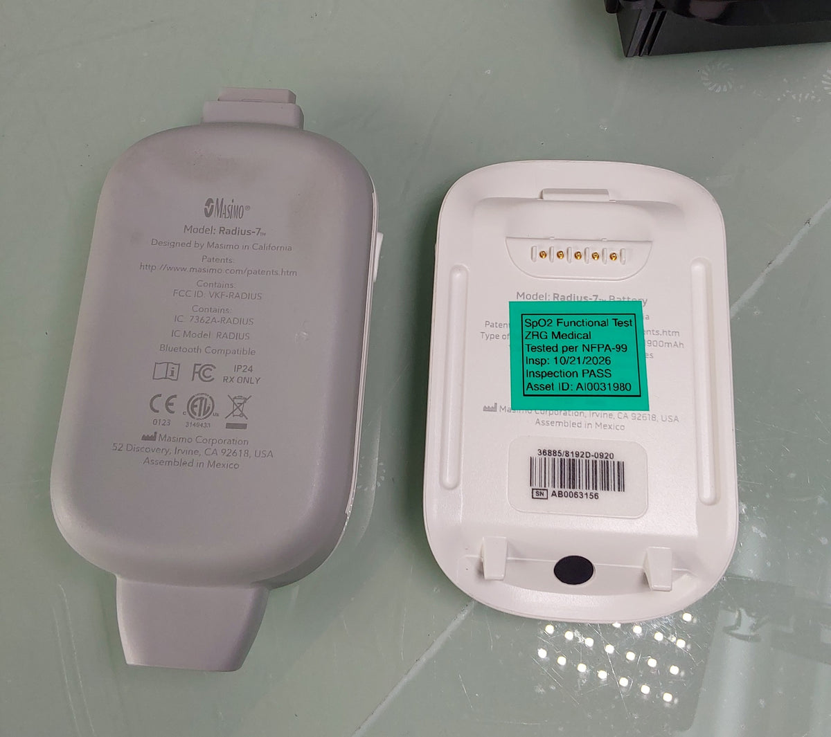 Masimo Radius-7 Wearable Pulse CO‑oximeter