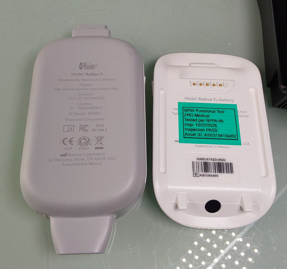 Masimo Radius-7 Wearable pulse CO‑oximeter