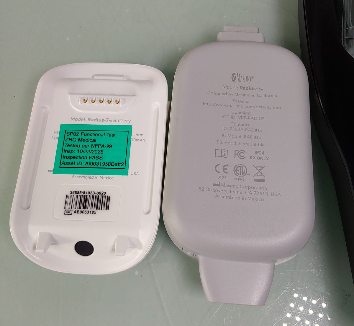 Masimo Radius-7 Wearable Pulse CO‑oximeter