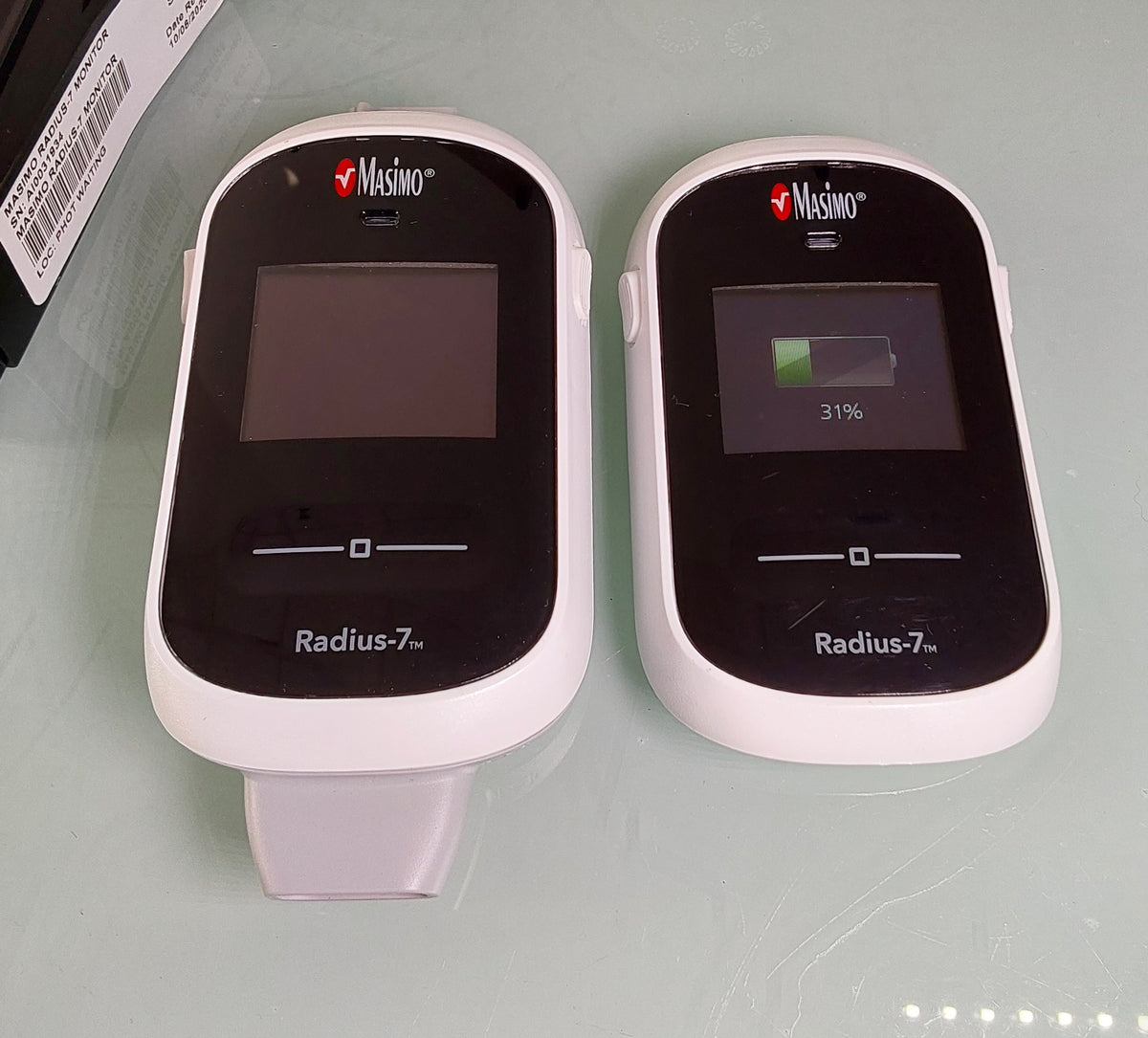 Masimo Radius-7 Wearable Pulse CO‑oximeter