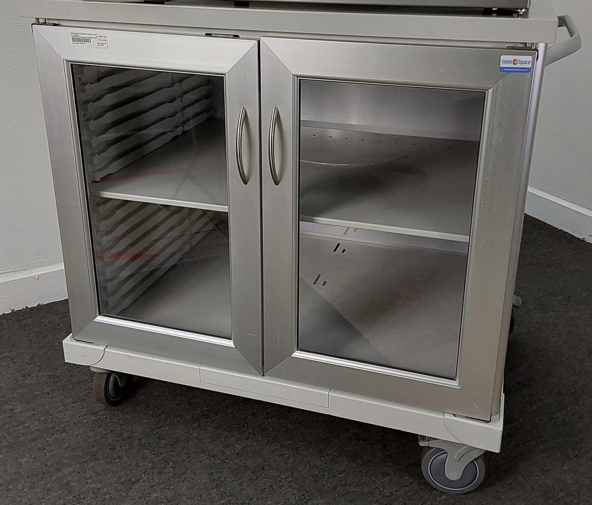 Innerspace Warming Cabinet Cart