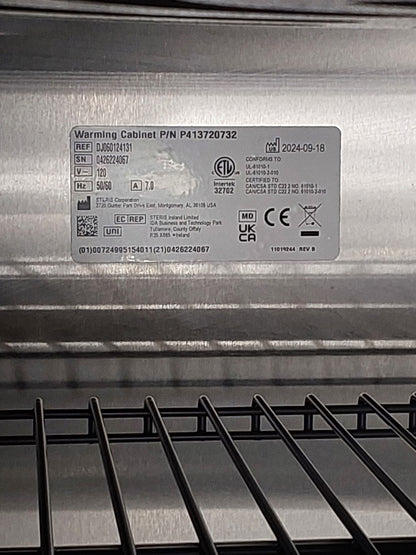 Steris Amsco Warming Cabinet P/N P413720732 Ref DJ060124131
