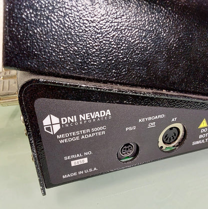 DNI Nevada MedTester 5000C w/ Wedge Adapter