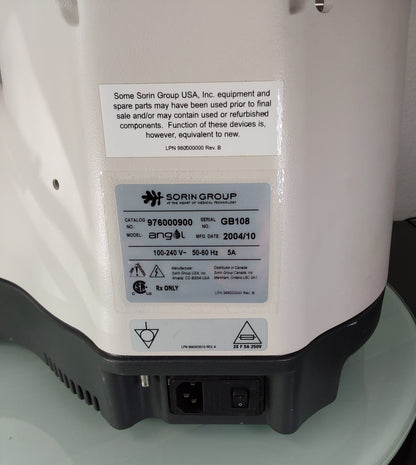 Sorin Group 976000900 Angel Whole Blood Separation System