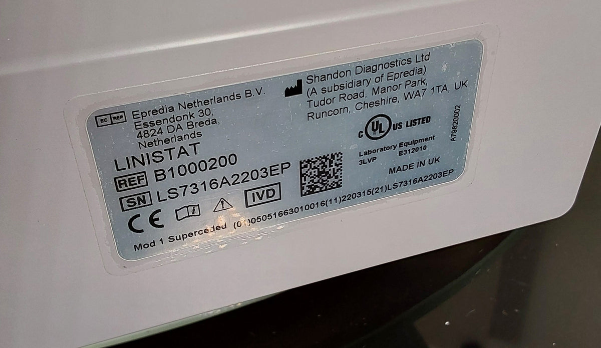 Epredia Linistat Linear Stainer Ref B1000200