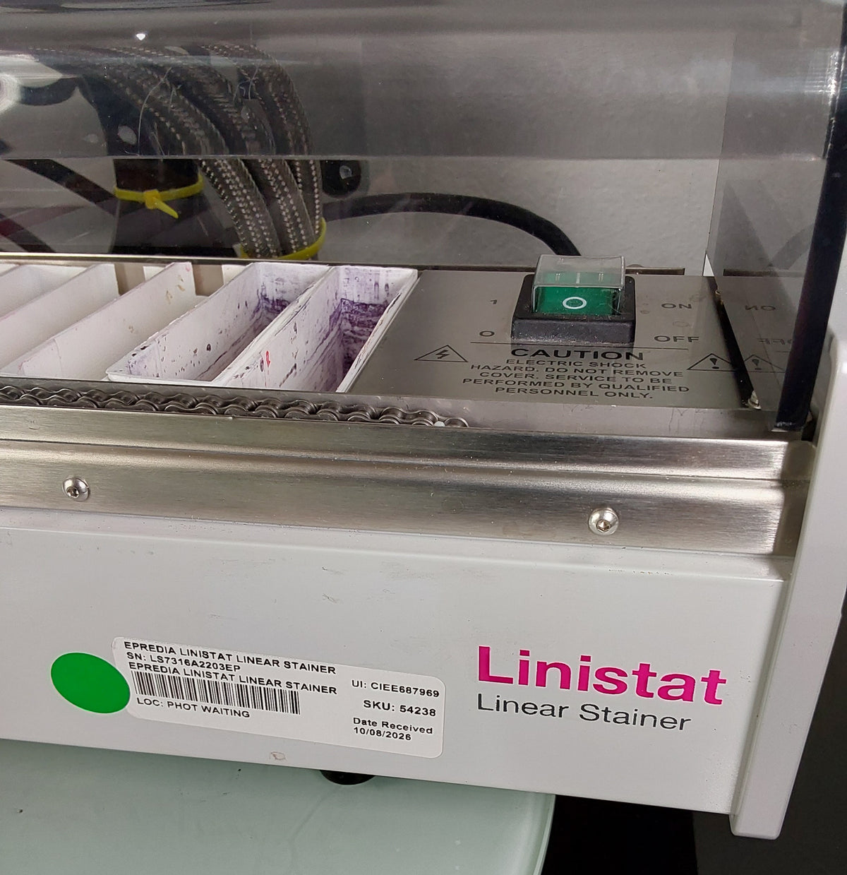 Epredia Linistat Linear Stainer Ref B1000200