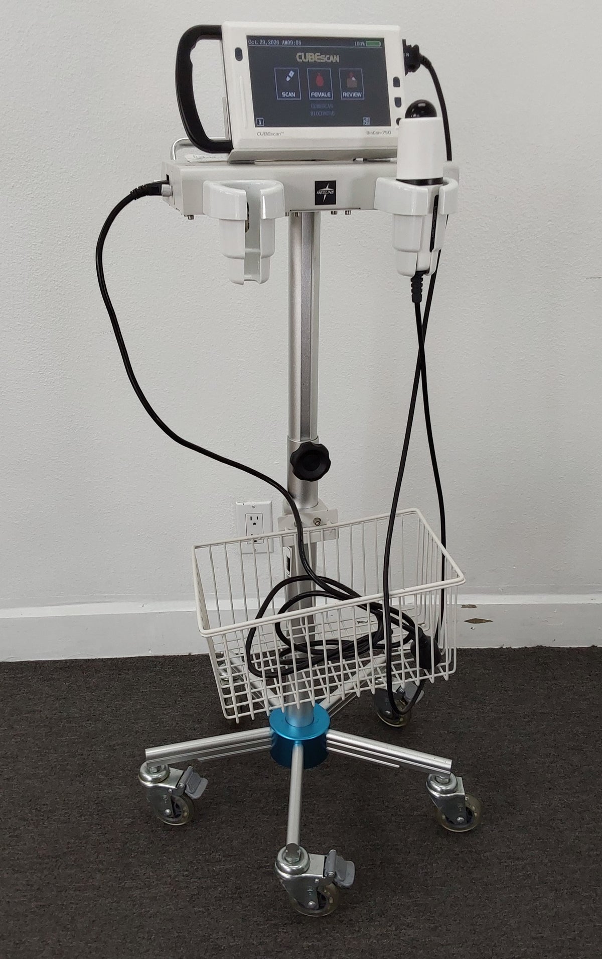 Medline CUBEscan BioCon-750 Bladder Scanner w/ BioCon-700 Transducer